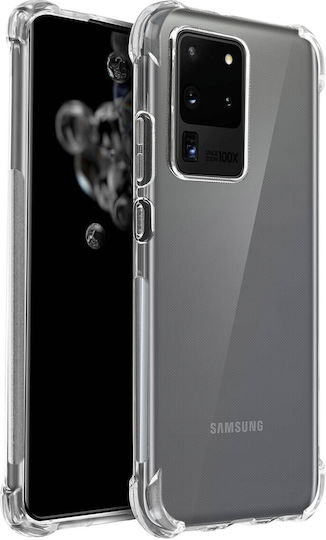Protective Cover Galaxy S20 Ultra Flexible Shockproof Cover Corners Akashi Clear