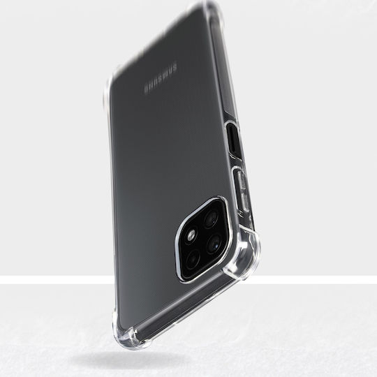 Калъф За Мобилен Телефон Samsung Galaxy A22 5G Bumper Ъгли Akashi Прозрачен