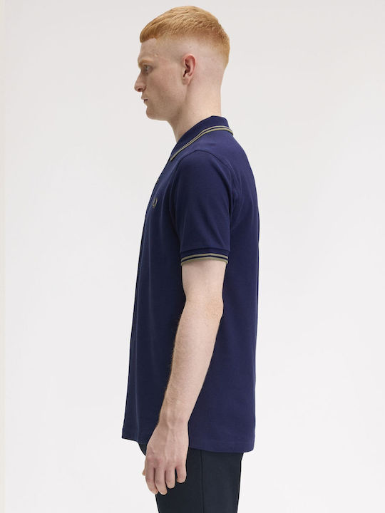 T-Shirt Blue/olive Mint
