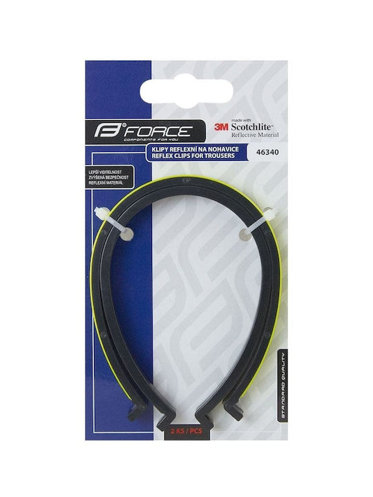 Force Cycling Pants Cuffs Yellow