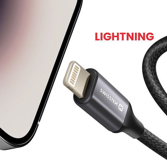 Swissten Converter Lightning male to 3.5mm male 1pcs 73502307