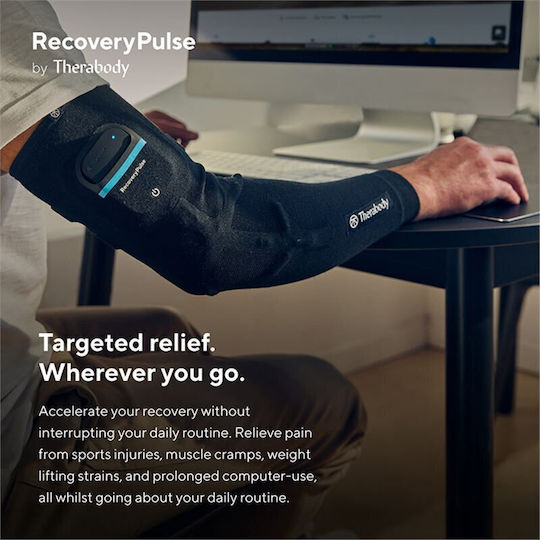Therabody RecoveryPulse Συσκευή Μασάζ για την Πλάτη & το Σώμα με Δόνηση και Υπέρυθρες