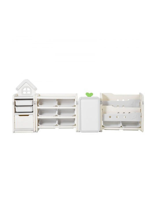 Kids Plastic Cabinet Beige