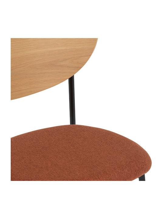 A-s Jaisa Dining Room Metallic Chair Amber 50x50x81cm