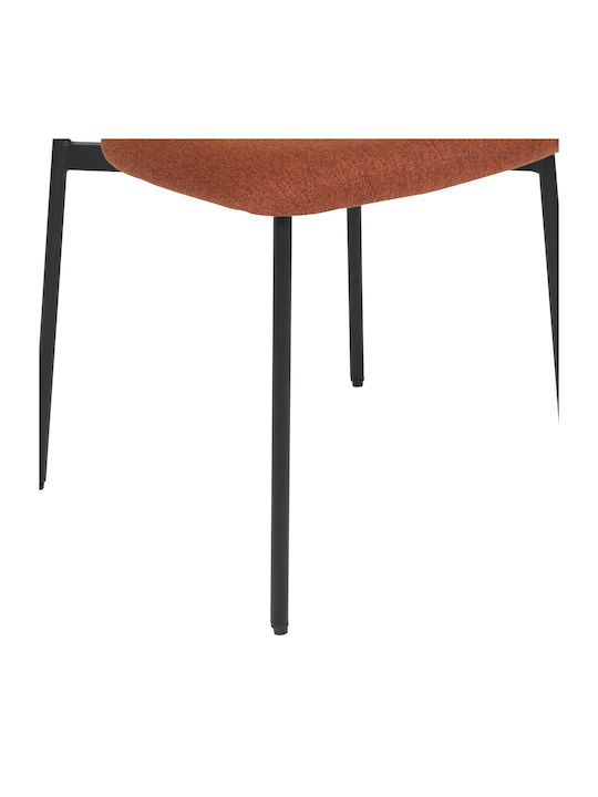 A-s Jaisa Dining Room Metallic Chair Amber 50x50x81cm