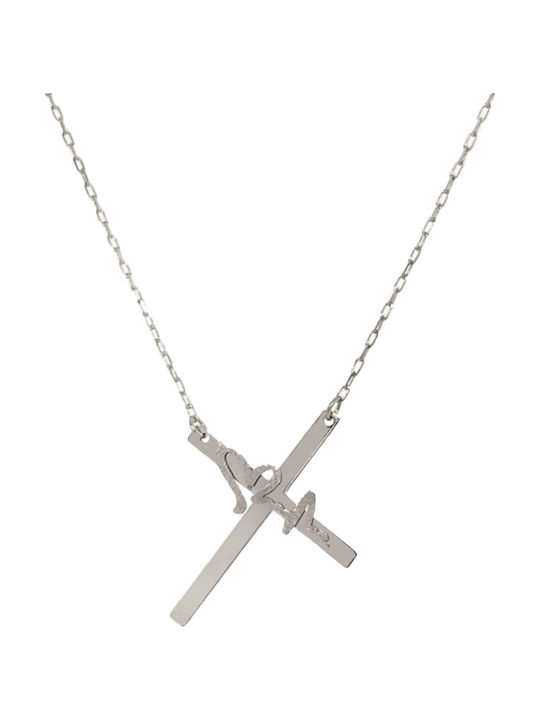 Dio Jewellery Lab Women's Cross from Silver