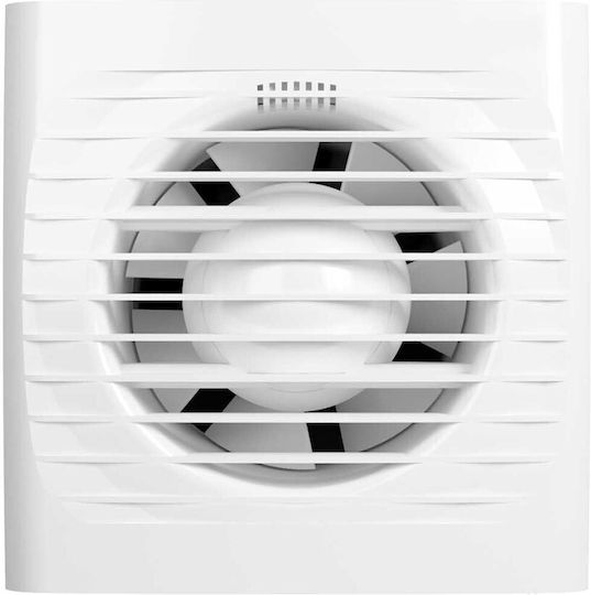 Venteurope De perete Ventilator de Baie 125mm Alb