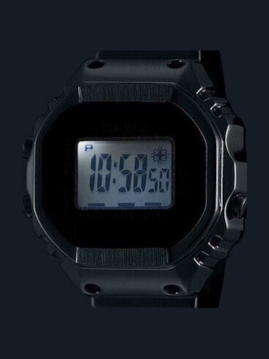 Casio Дигитален Мъжки Часовник На Батерия Сребрист Стоманен Гривна