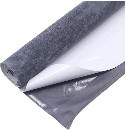 Waterproof Fabric Repair Sticker Alcantara Suede Roll 100cmx60cm Gray W17319-3g