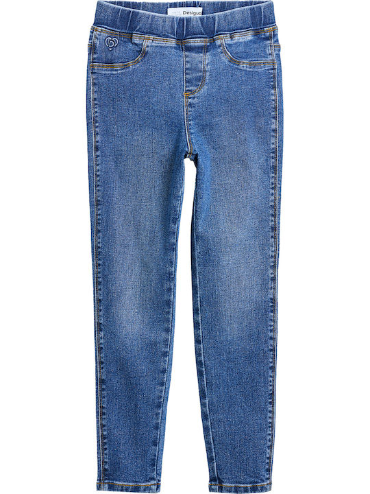 Kinder Leggings Lang Blue