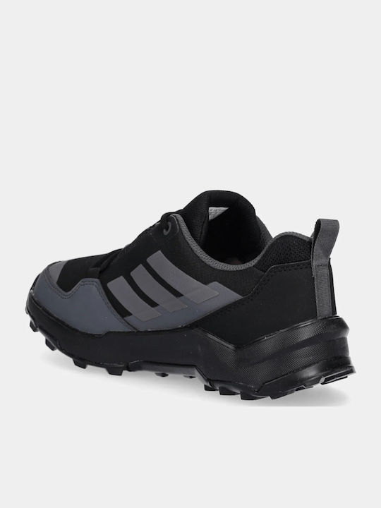 Kids Hiking Shoes Terrex Waterproof Black