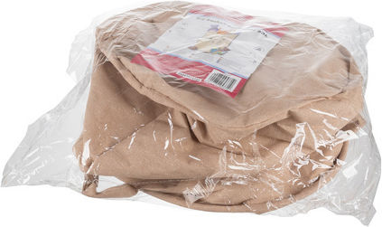 Kruzzel Kinder Wäschekorb Faltbar aus Stoff Beige 32x32cm 1Stück