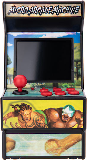 Techkidz 156-Spiele Retro-Look Mini Arcade Terminal Modell 2 Mehrfarbig
