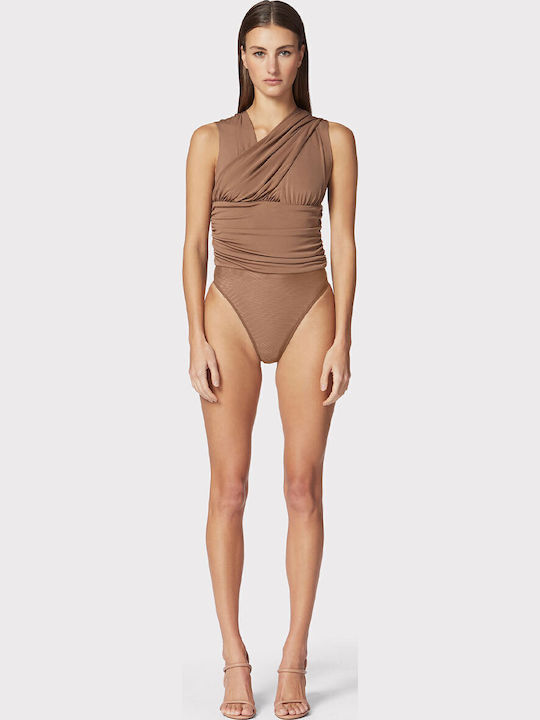 Body Ruched Jersey Plunge Herve Leger Body Ruched Jersey Plunge Herve Leger
