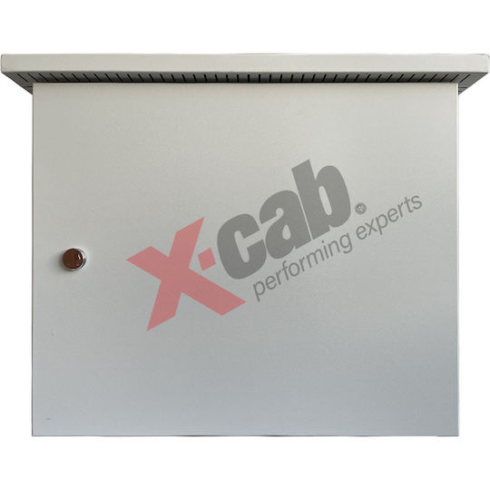 Xcab Dulap Metalic Outdoor 19" Montat Pe Perete Rack 9U 600x400 Mm IP-55 Xcab