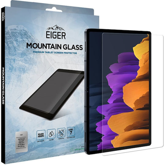 Eiger Folie Din Sticlă Temperată Pentru Galaxy Tab S7 Plus S7 Fe S8 Plus S9 Plus S9 Fe Plus Transparentă