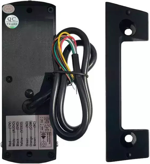 Post Exterior Interfon Video 4 Familii Wireless Wifi Ip65 2mp Full-hd Ir 4 Butoane Mentor Sy066