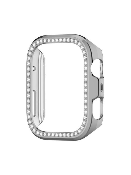 Half Coverage Hollow Πλαστική Θήκη σε Ασημί χρώμα για Huawei Watch Fit 4