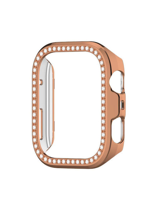 Half Coverage Hollow Carcasă de Plastic în culoarea Rose Gold pentru Huawei Watch Fit 4