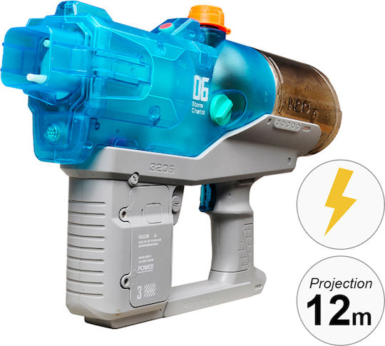 Techkidz Pistol cu Apă Electric cu Distanță Lungă Model Rafale Albastru