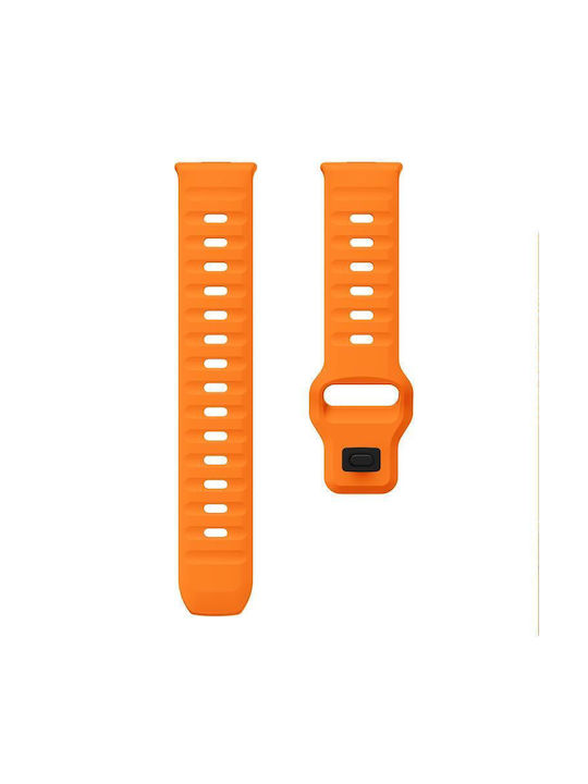 Strap Silicone Orange (Galaxy Fit3Huawei Watch Fit 4)