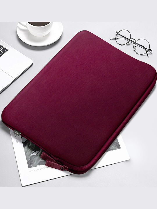 Mw Калъф Macbook Pro 14 100% Мек Памук Soft Touch Seasons Бордо