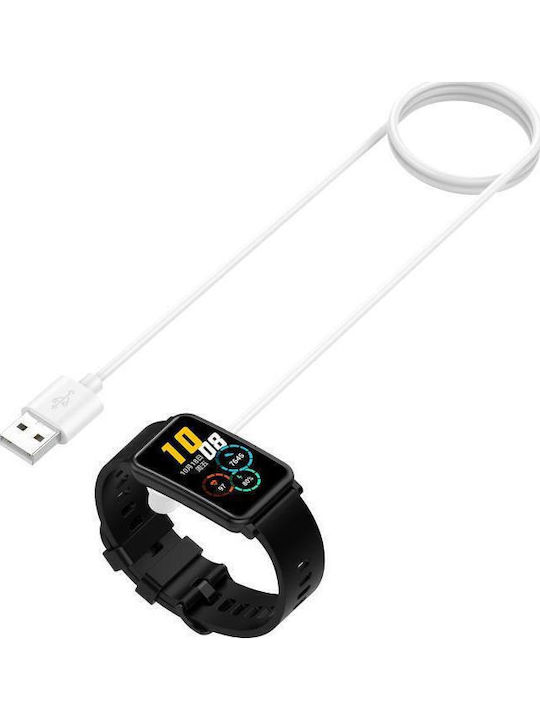 Huawei Φορτιστής για Huawei Watch Fit4 Pro, 4, 3, Band 10, 9, 8 Λευκός