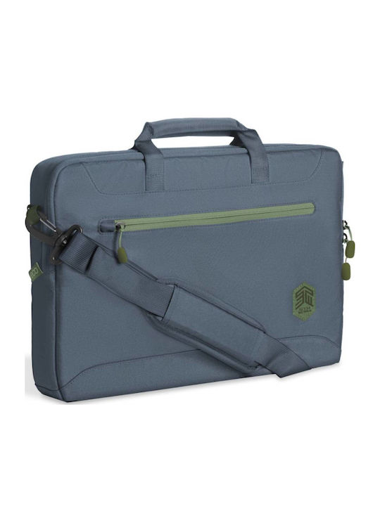 Stm Goods Eco Brief Case Computer 15’ Macbook Pro 16 Blue