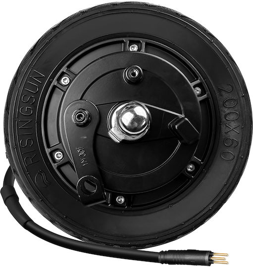 Zero Rear Motor Zero 8 Scooter Original Solid Tire Black