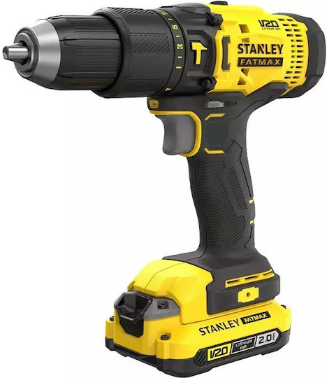 Stanley Fatmax Set Impact Drill Driver 18V with 2 Batteries 4Ah and Case
