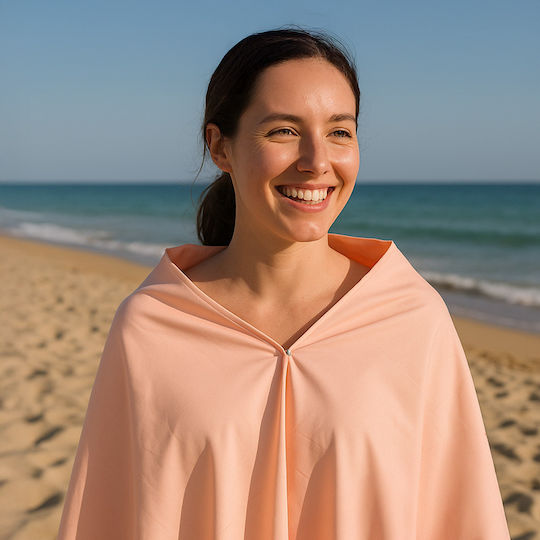 Aithrio Beach Towel Orange 180x100cm.