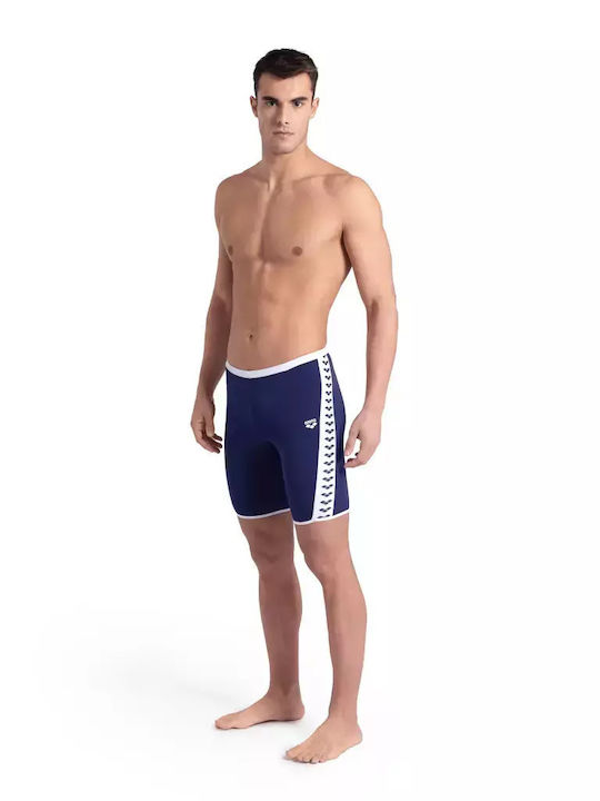 Arena Arena Icons Swim Men's Racing Jammer Swimsuit Blue
