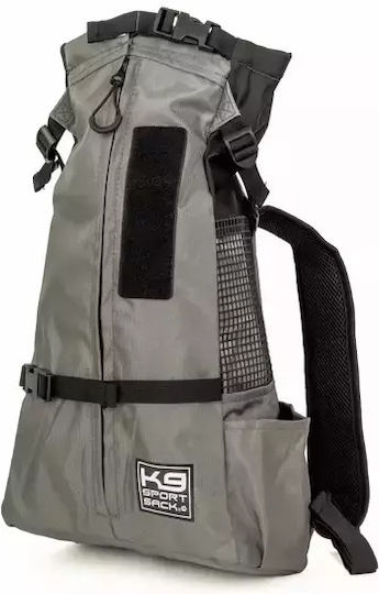 K9 Sport Sack Σακίδιο Πλάτης για Μεταφορά Σκύλου Γκρι