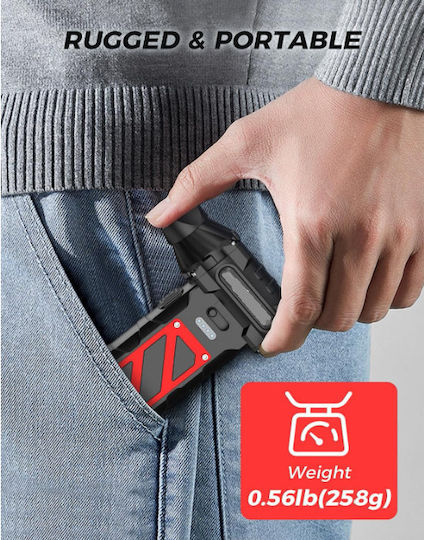 Roza Ανεμιστηράκι Χειρός USB Κόκκινο