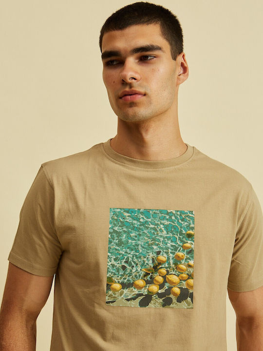 T-shirt Χακί