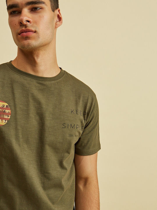 T-shirt Λαδί