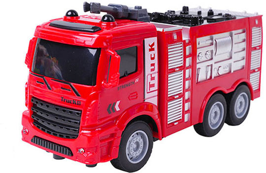 Techkidz Remote-controlled Fire Engine Lighting Effects Red Black