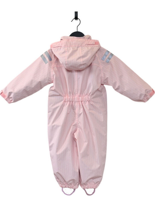 Ducksday Baby Bodysuit for Going Out Long-Sleeved Pink