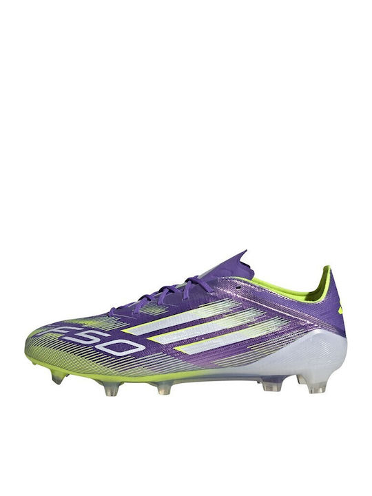 adidas F50 ELITE Футболни Обувки с Бутони Лилави