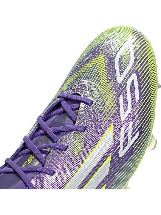 adidas F50 ELITE Футболни Обувки с Бутони Лилави