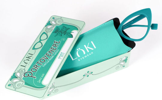 Loki Portovenere Femei Ochelari de citit +3.00 în culoarea Verde 75785