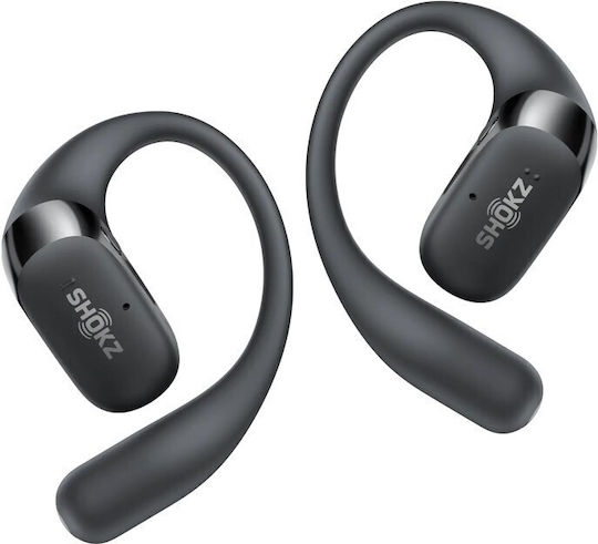 Shokz OpenFit 2 Offenes Ohr Bluetooth-Freisprecheinrichtung Kopfhörer mit Schweißresistenz und Ladeetui Schwarz