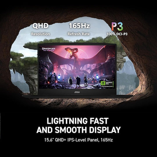 MSI Katana 15 HX 15.6" 165Hz (i9-14900HX/32GB/1.0TB SSD/GeForce RTX 5070/W11 Home) (US Keyboard)