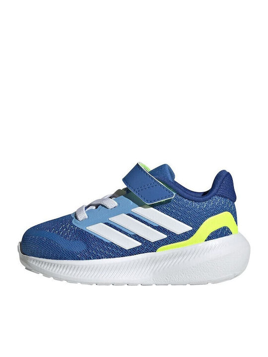 Runfalcon 5 RUNFALCON 5 EL I Kids Sports Shoes Running with Hoop & Loop Closure Blue