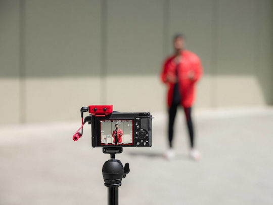 Rode Wireless GO Gen3 Set Wireless Condenser (Small Diaphragm) Microphone Πέτου, Clip On Journalistic in Red Color