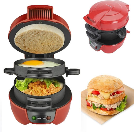 Συσκευή για Hamburger 600W