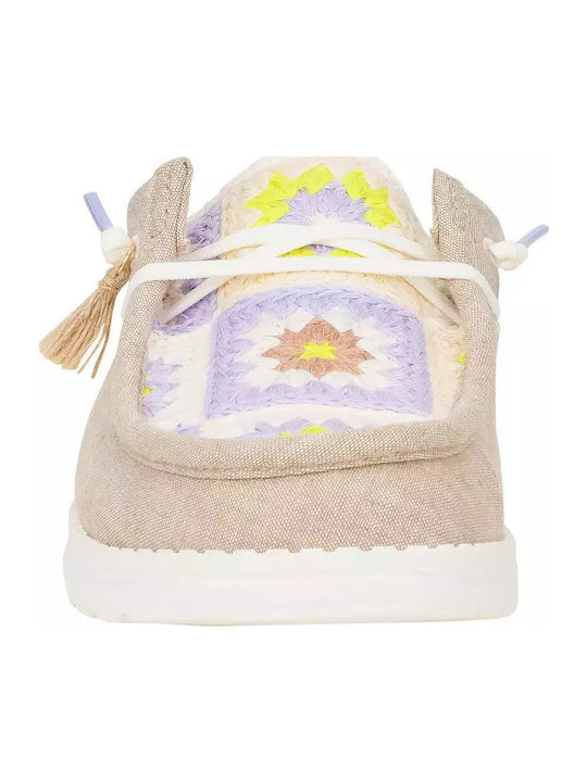 Wendy Slip Дамски Boat Shoes в Бежов Цвят