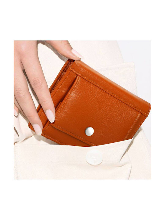 Gallantry Wallet Woman Elegant Refined Brown