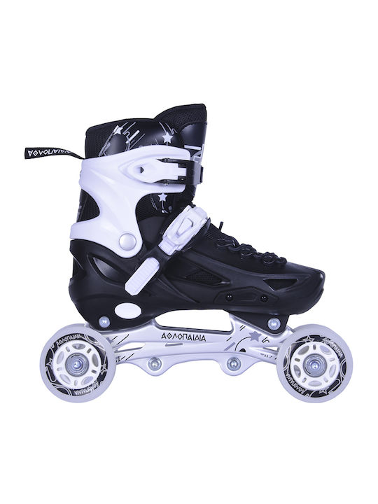 Athlopaidia Inline Ролери Ролки Черен За възрастни/За деца