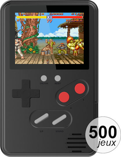 Techkidz 500-game Console Emulator Slim Model Black